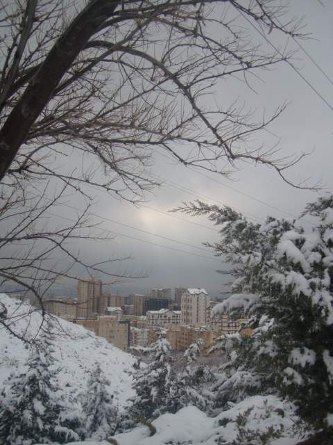 تبریز ا ز کوه 
